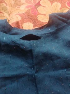 Elegant Blue Kurta
