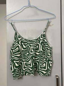 Groovy Swirl Print Camisole Top