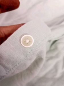 Men's Casual Band Collar Shirt