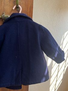 Cute Navy Blue Kids Coat