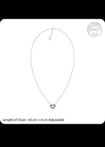 Sterling Silver Heart Necklace