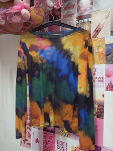 Abstract Print Mesh Top