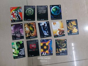 Collection of dc hro nft cards