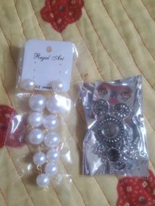 2 pair earrings