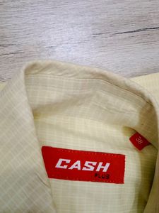Cash Plus Brand Men Shirt Size 38