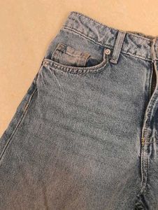 Wide Leg Denim Jeans