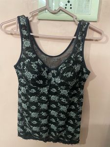 Black Lace Sheer CamiTop