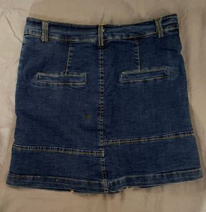 🌊Blue Denim Skirt