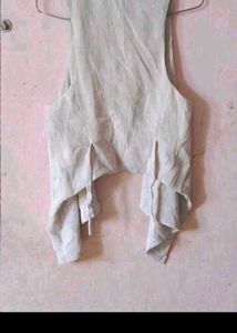 Sleeveless Waterfall Vest