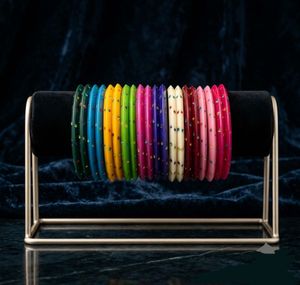 Colorful Stackable Bangles Set