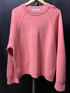 Elegant Pink Pullover Sweater