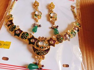 Beautiful Ethnic Necklace and Earring Set
