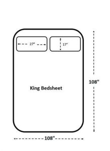 Bedsheets with pillow cover