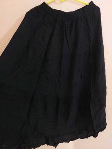 Elegant Black Maxi Skirt