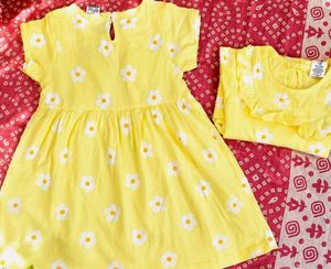 Cute Floral Dress Combo for Little Girls 🌼