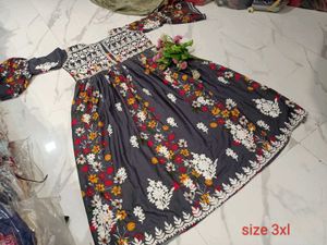 Elegant Floral Print One pc