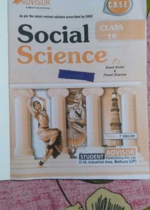 [FREE DELIVERY] Social Science Class 10th
