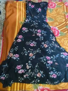 Floral Print Maxi Dress