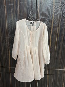 Sheer Flowy Tunic Top