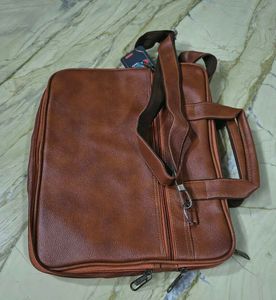 IPS Brown Laptop Bag new