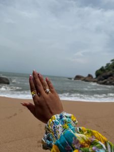 Charming Beachy Rings Set