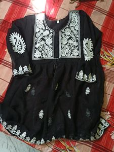 Short  Black Kurti🥰
