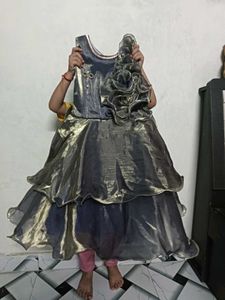 Sparkling Layered ethnic gown