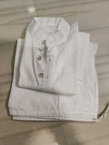 Classic White Kurta Pajama Set