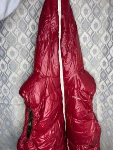 Polham Red Puffer Vest Full Zip
