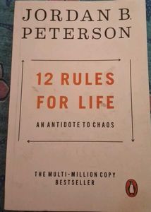 Jordan B. Peterson 12 Rules For Life Book