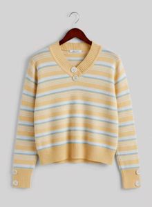 Striped Knit Sweater
