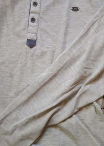 Men's Long Sleeve Henley Tee