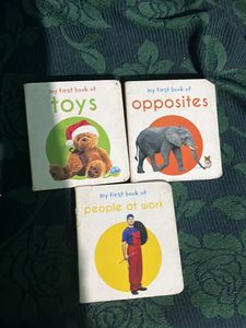 Set Of 3 Board Kids Books