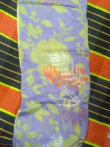 Floral Printed Kurta Set Fabric