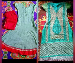 Combo Elegant Kurta Set with party wear kurti