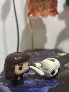Funko x kinderjoy hermione and hedwig
