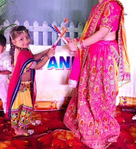 Beautiful readymade lehenga saree in discount
