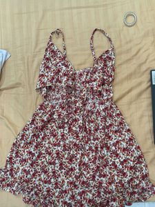 Floral Two-Piece Outfit