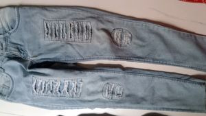 Light Blue Ripped Jeans