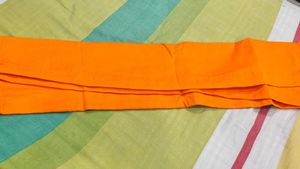 Mustard Yellow Sari (Ready To Wear)