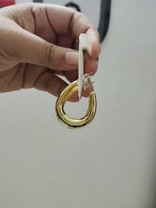 240.Chic Gold Hoop Earrings