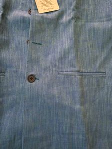 Men's Teal Nehru Jacket