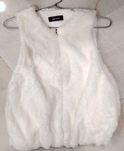 Marie Claire Faux Fur Vest