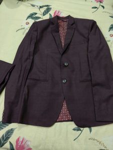 mauve formal suit for men