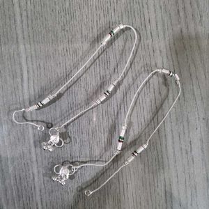 Elegant Silver plated Anklets