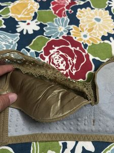 Comfortable Olive Green Bra