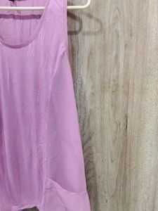 Benetton Pink Tank Top with Drawstring