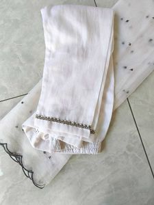 Elegant White Kurta Set