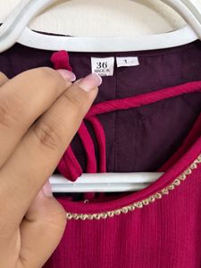 Pre-Loved Embroidered Silk Gown &amp; Waistcoat Set