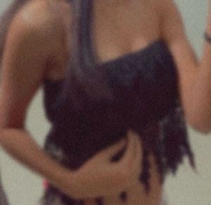 Lace Bandeau Crop Top
